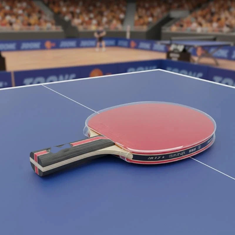 Table Tennis Rubber Guard Film Double-sided Sticky Reusable Anti-dust Qme