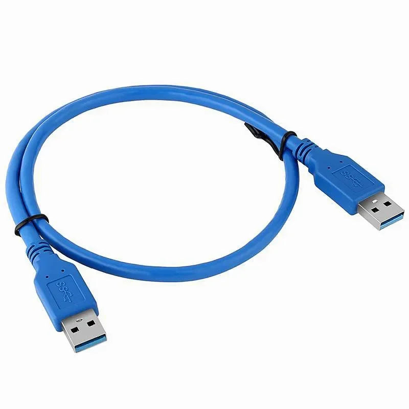 USB 3.0 Data Cable High Speed A Male To 0.6 M AM/AM Extension Qme