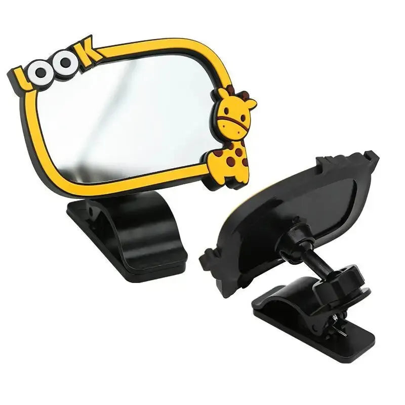 Baby Safety Car Mirror Car Back Seat Safety View Rear Ward Facing Car Interior Baby Kids Monitor Reverse Safety Seats Mirror Qme