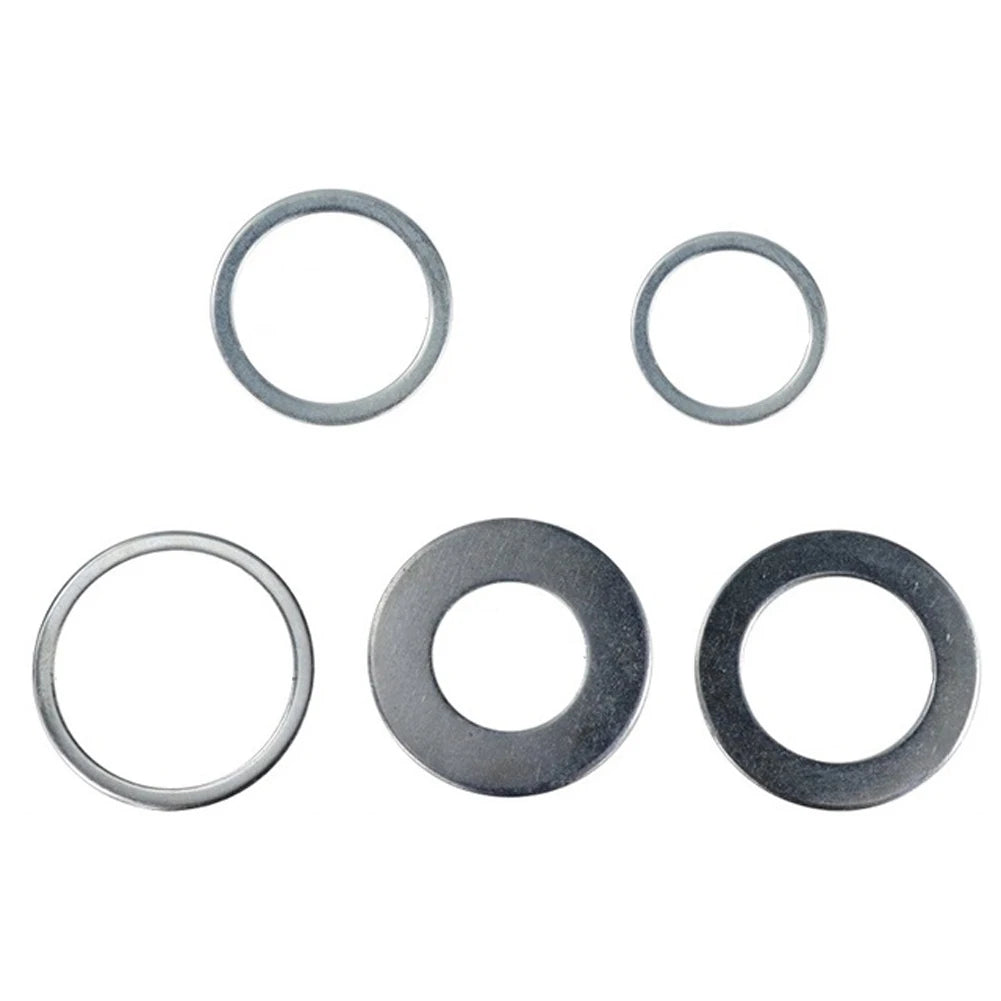 5Pc/set Circular Saw Blade Reducing Rings Conversion Ring Cutting Disc 20-16mm, 25.4-20mm, 30-16mm, 30-20mm, 30-25.4mm Qme