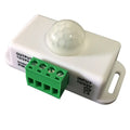 ESCAM DC 12V-24V 8A Infrared PIR Motion Sensor Automatic Switch for LED Light 5~8 M Infrared Motion Sensor Detector Qme 2pcs WHITE
