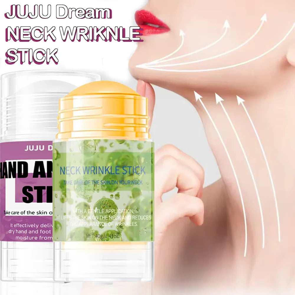 Neck Wrinkle Stick Hand Care Gentle Low-irritation Whitening DIY Qme