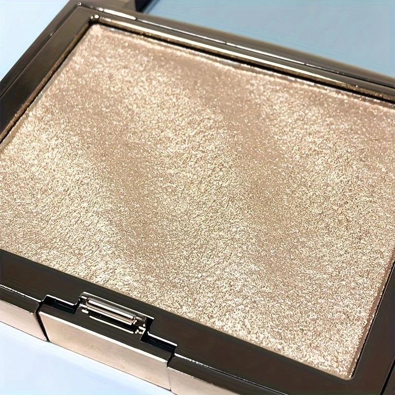 Highlighter, Natural Stereo, Long-Lasting Glow, Glitter Delicate and Velvety Texture, Easy to Mix and Apply, Nose Shadow Contour Qme