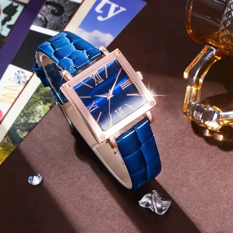 Women's Luxury Quartz Watch Roman Digital Dial Clock Women's Watch Casual Watch Jewelry Qme