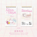 30sheets Kawaii Ins Virtual Garden Series Scene Die Cutting Sticker Book DIY Diary Clipper Book Aesthetics Stationery Stickers Qme A