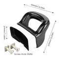 Pot Ears Replace Anti-scalding Handle Steamer Cookware Kitchen Qme 2PCS Black