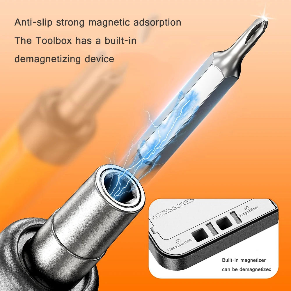 Electric Screwdriver Precision Power Tool Rechargeable Wireless Mini Qme