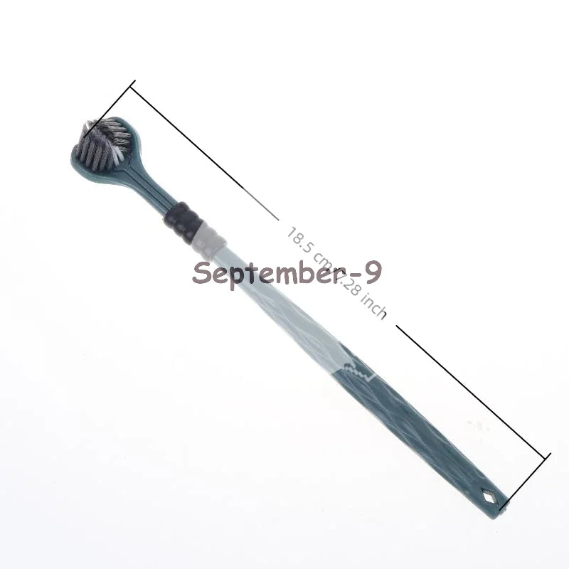Three Sided U Shape Toothbrush BPA Safe Material Toddlers Daily Oral Qme Default Title