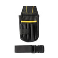 A02F-Multi-Pocket Organizer Tool Pouch With Belt Clip For Electricians Construction Maintenance Qme As Shown