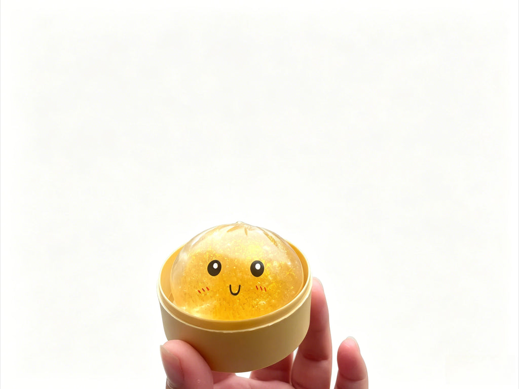 A Simulation Colorful Dumpling Squishy Pressure Ball Slow Rebound Soft Pinch Stress Relief Squeeze Toys Gifts for Kids ＆ Adults Qme