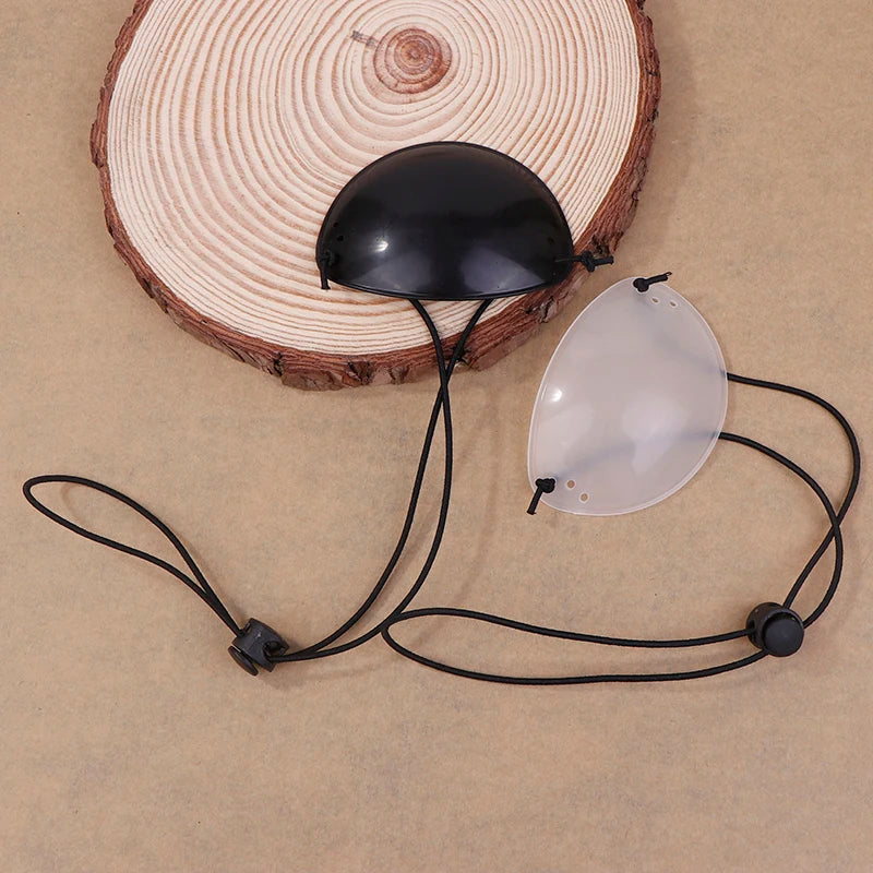 Kids Monocular Eye Protection Translucent Black Patch Amblyopia Qme