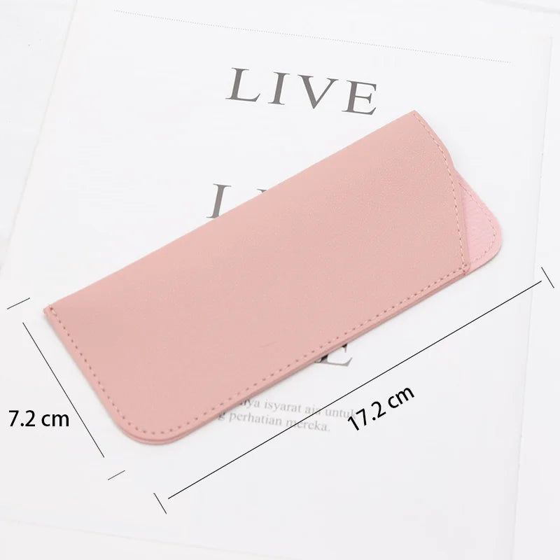 Solid Glasses Bag Protective Sunglasses Cover Case Box Reading Qme