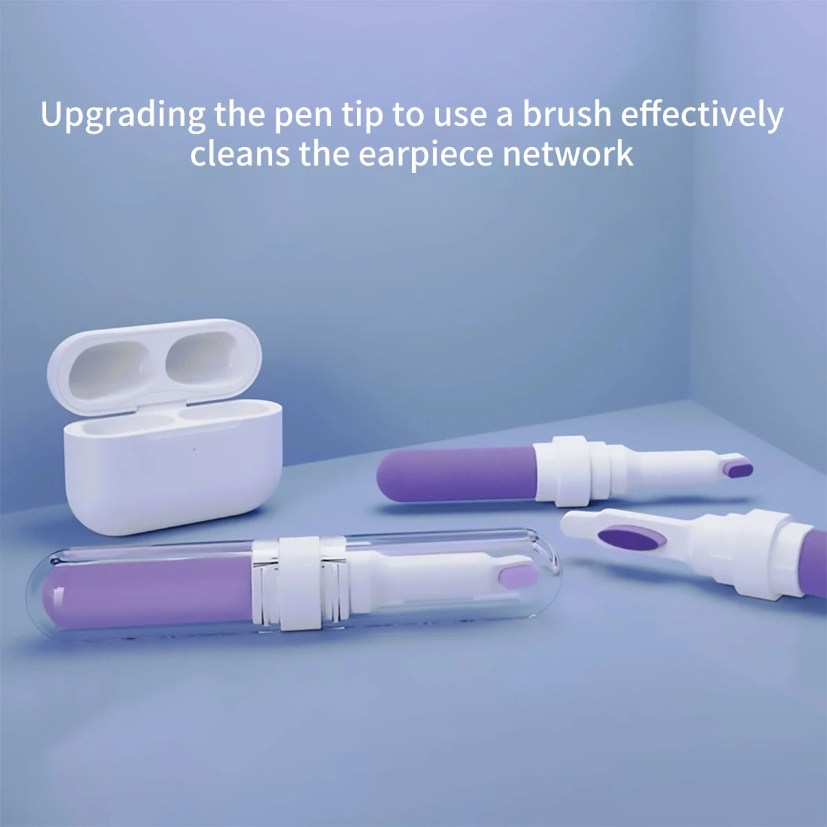 3-in-1 Bluetooth Earphone Cleaning Brush Perfectly Compatible Airpods Qme