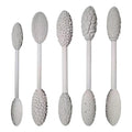 Clay Texture Roller Pottery Texture Tools Multifunctional 5X/Set Textured Craft Supply for Projects Sculpting Beginners Qme set
