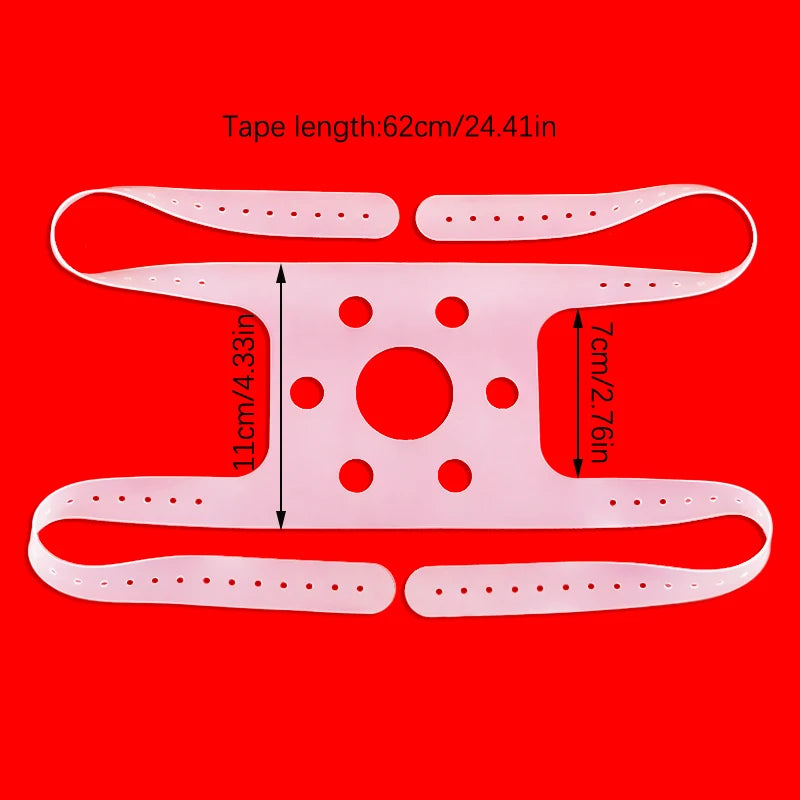 Replacement Strap Headgear Cpap Mask Respirator Head Silicone Qme