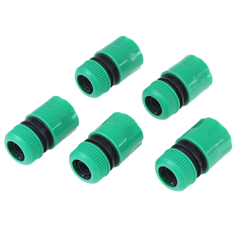 ^5Pcs 1/2 " Hose Joint Coupling Connector For Garden Irrigation Water Connector Qme