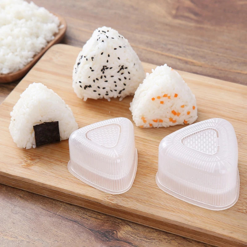 Kitchen Accessories Sushi Mould Triangle Mould Sushi Machine Mould Sushi Tool Onigiri Rice Ball Bento Machine Mould Qme
