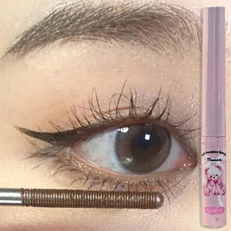 Eyelashes Lengthening Mascara Waterproof Long Lasting Silky Lash Black Brown Eyelashes Extension Make Up Beauty Eye Cosmetic Qme