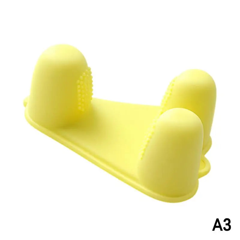 Silicone Snacks Finger Cover Oil-proof Dirt-proof Food Clips Non-slip Qme A3