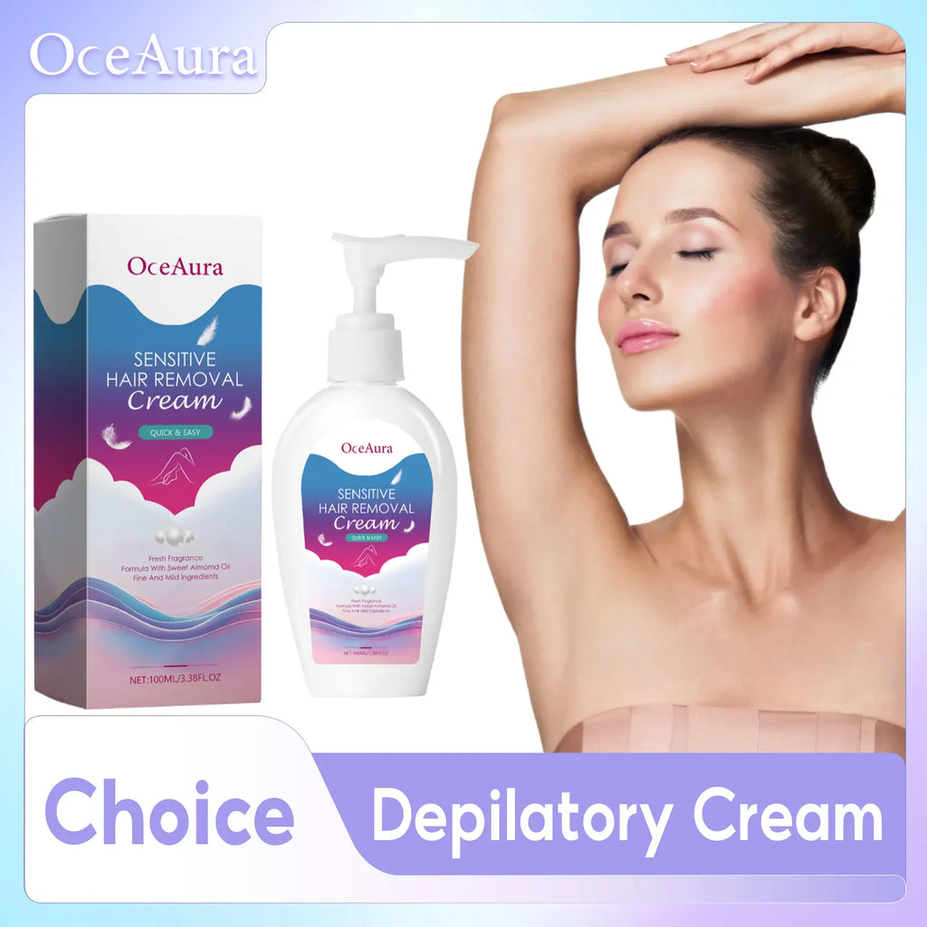 Body Hair Removal Cream Permanent Easy Fast Remove Arm Leg Private Qme