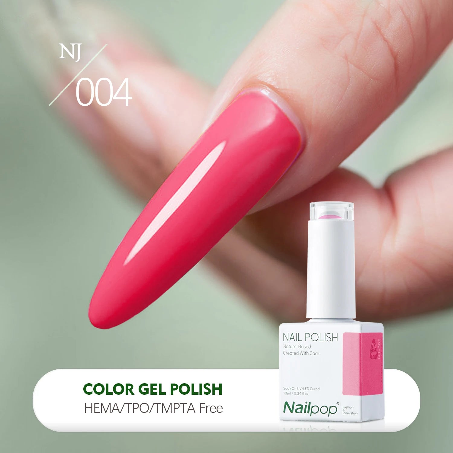 Nailpop Summer Dopamine Gel Polish 20 Colors 8 12 Builder Nail Art Qme NJ-004 10ml