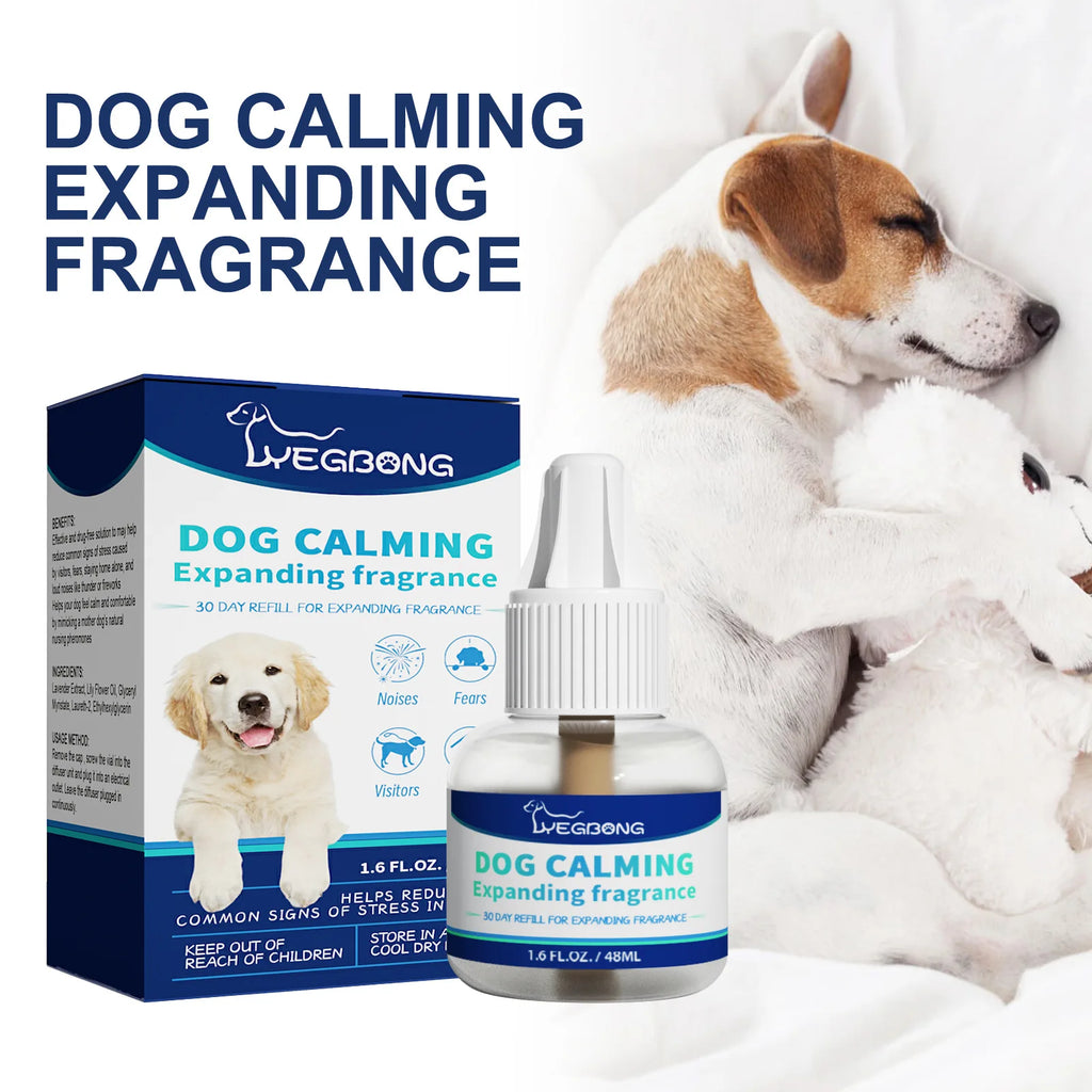 Dog Calming Liquid Reduce Dog Noise Pet Calming Manage Emotions Anti Scratching Puppy Cat Howling Fighting Prevention Pet Supply Qme