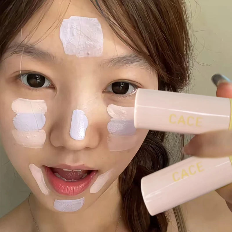 CACE 3 Colors Liquid Concealer Moisturizing Waterproof Full Cover Face Acne Dark Circles Concealer Cream Nourishing Cosmetics Qme