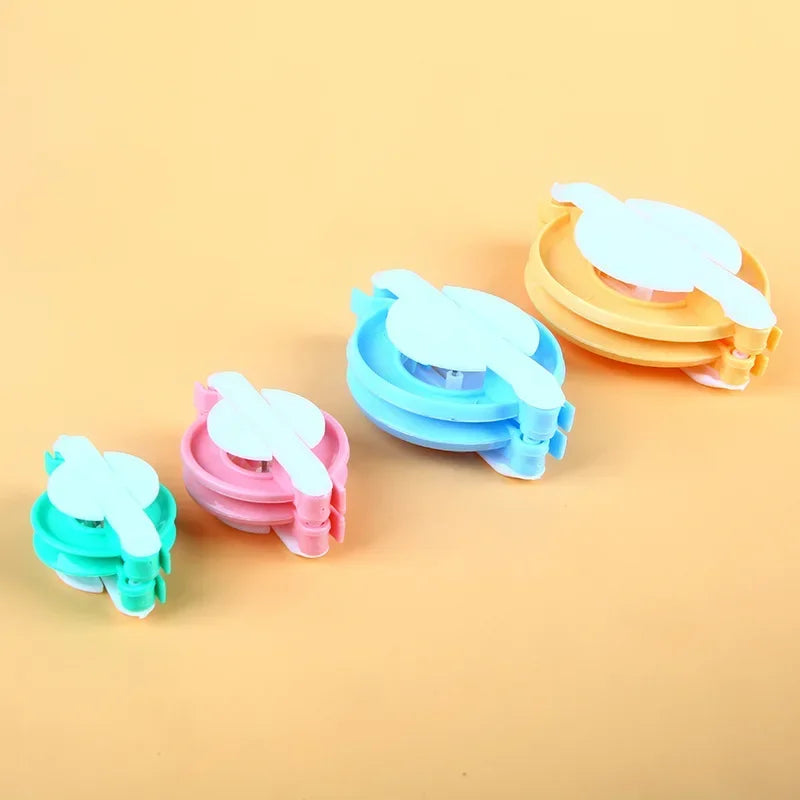 4 Sizes Wool Ball Maker Knitted Tools Yarn Pompon Plush Fluff Weaver Qme