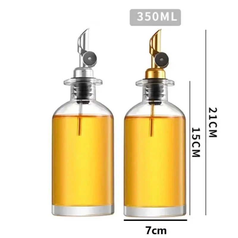 Glass Olive Oil Dispenser Bottle Seasoning Bottle Vinegar Bottle Condiment Container for Home Kitchen Stuff Kitchen Gadgets Qme