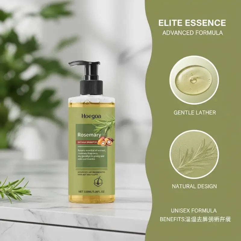 Hair Growth Rosemary Shampoo Stronger Healthier Nourishing Qme