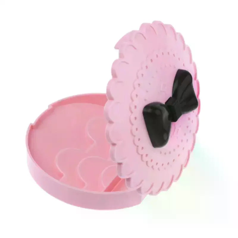 False Eyelash Storage Box Makeup Organizer Mirror Easy Clean Holder Qme