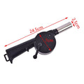 Blower Fire Camping BBQ Air Fan Barbecue Outdoor Cooking Picnic Grill Starter. Qme 1PC