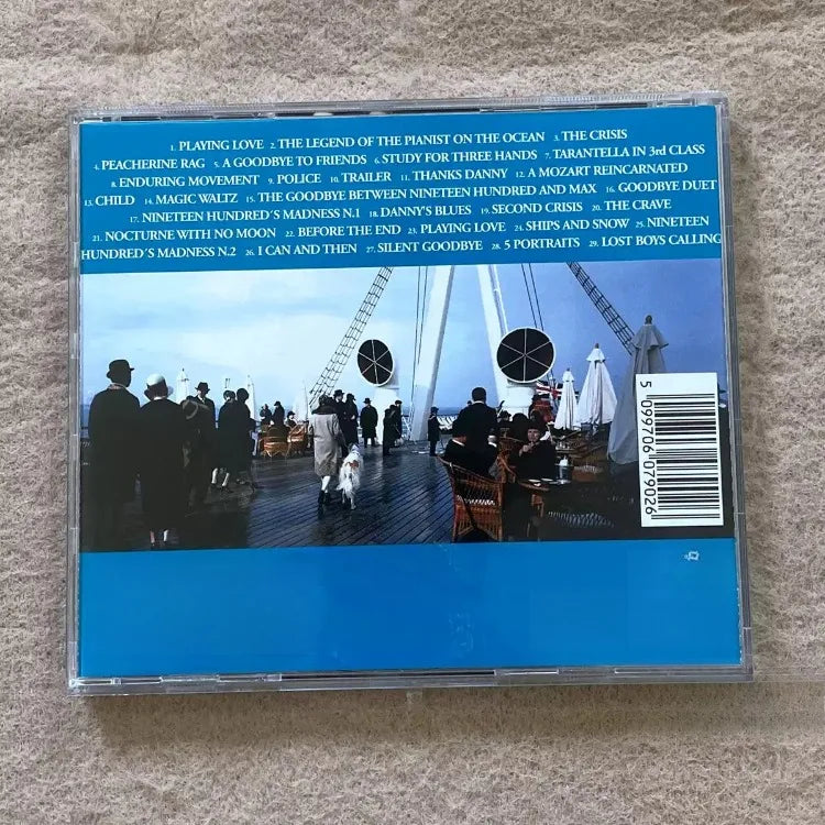 Film Soundtrack Jewel Case Set, Soft Piano Orchestral Tracks for Audiophile Spatial Test & The Legend of 1900 Collection Qme