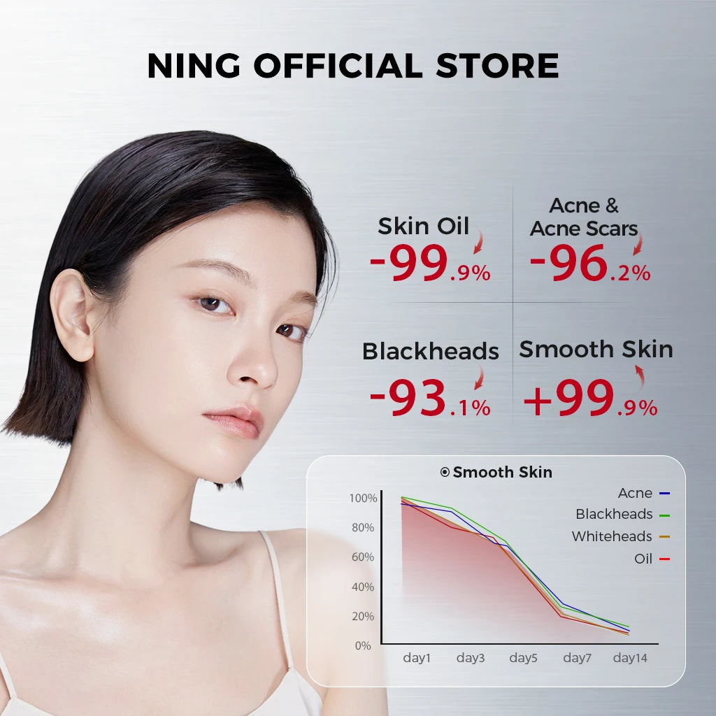 NING Amino Acid Facial Cleanser Gentle Hydrating Deep Cleansing Face Qme