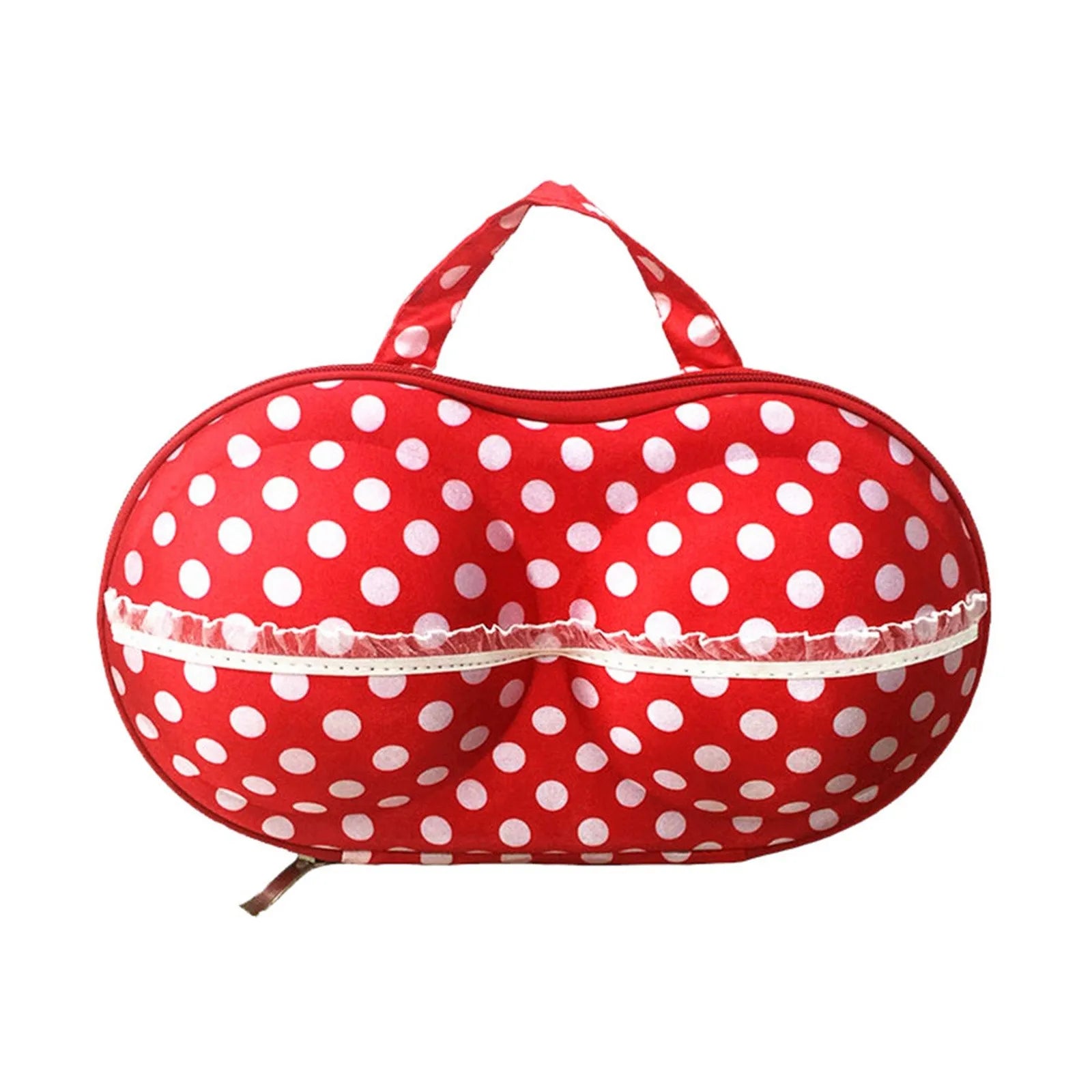 Polka Dot Lingerie Protect Storage Bag Travel Organizer Portable Home Accessories Sock Panty Holder Underwear Bra Storage Box Qme C