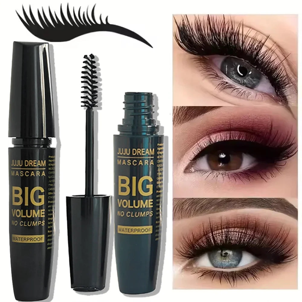 4D Curling Mascara Lengthening Waterproof Sweatproof Long-lasting Qme
