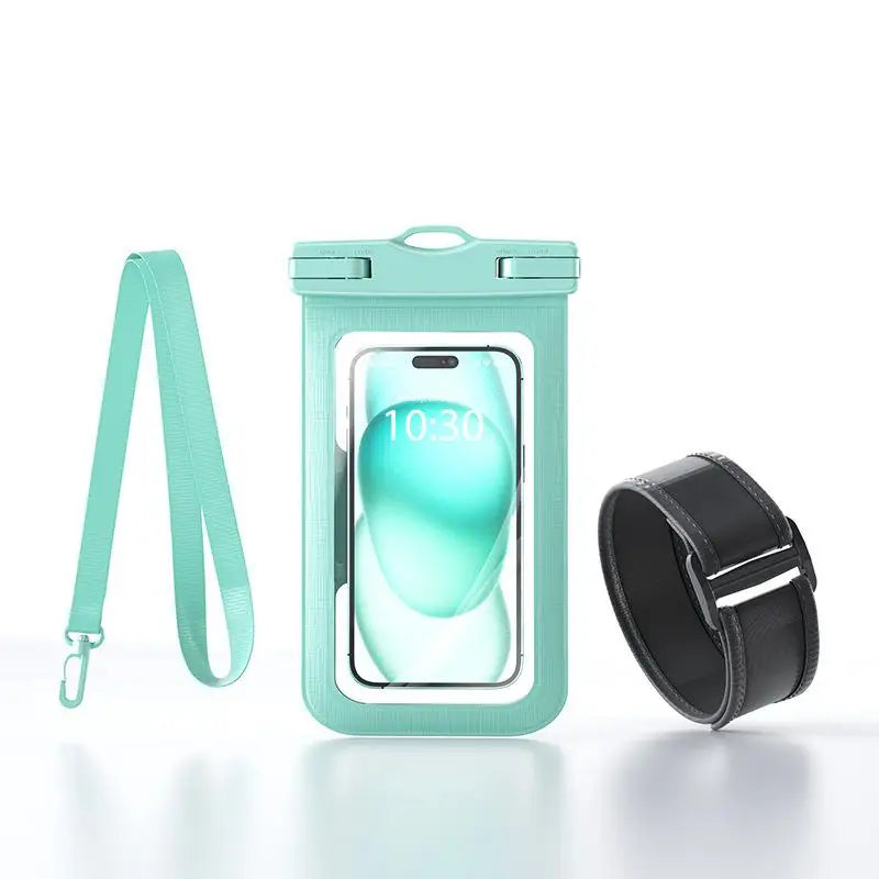 Universal Phone Waterproof Bag Outdoor Diving Swimming Touchscreen Qme A9