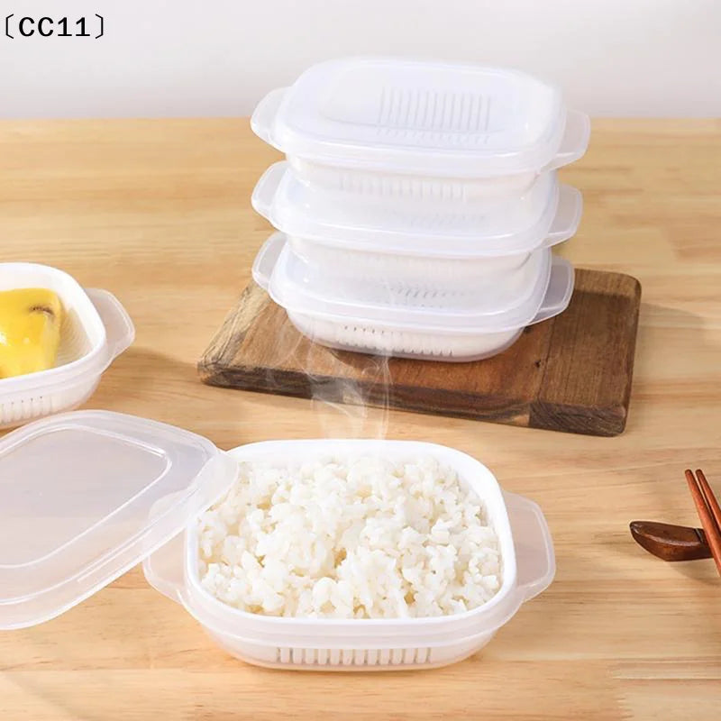 Rice Sub Packaging Fresh-keeping Box Frozen Heated Microwave Oven Qme