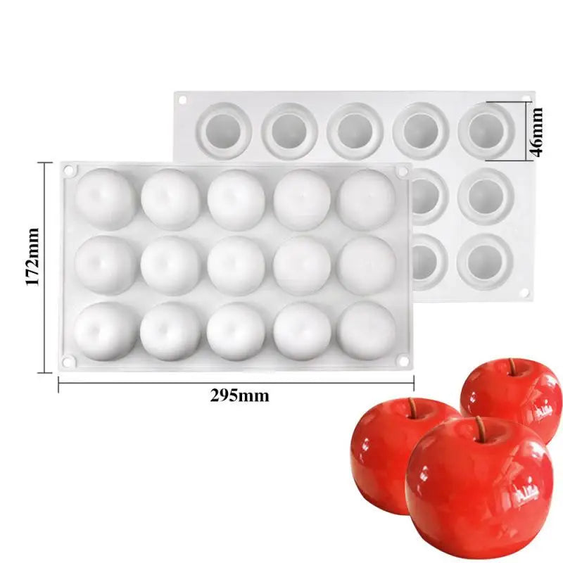 3D Mango Design Silicone Cake Molds Party Pastry Bakeware Fruit Qme 12