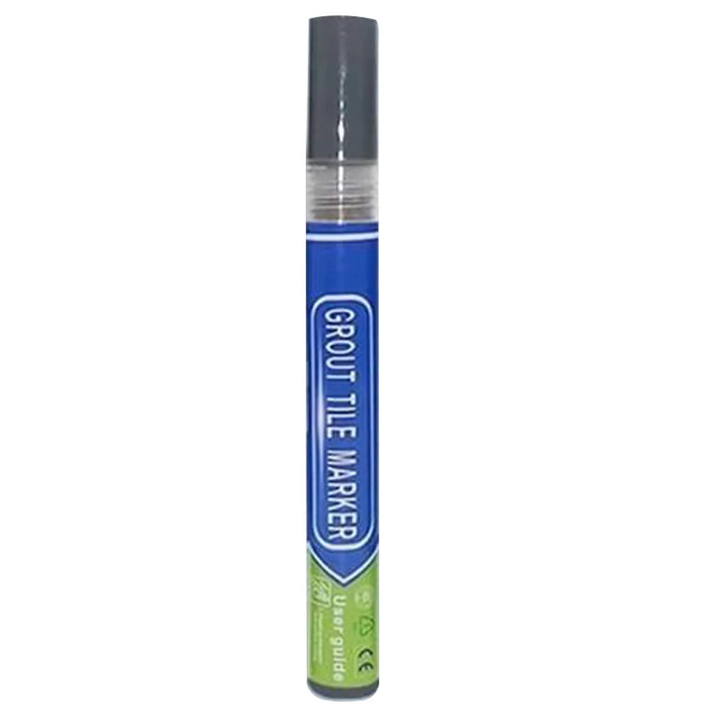 Multi Color White Waterproof Tile Marker Grout Pen Wall Seam Pen For Tiles Floor Bathroom Decontamination Seam Repair Tools 4ml Qme Dark gray