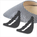1Pairs Soft Sponge Toe Plug Women High Heel Pain Relief Insert Shoe Palm Cushion Toe Front Filler Sponge Forefoot Pad Qme Black