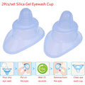 Soft Silicone Reusable Eye Wash Cup Eyewash Container Care Washing Qme onesize