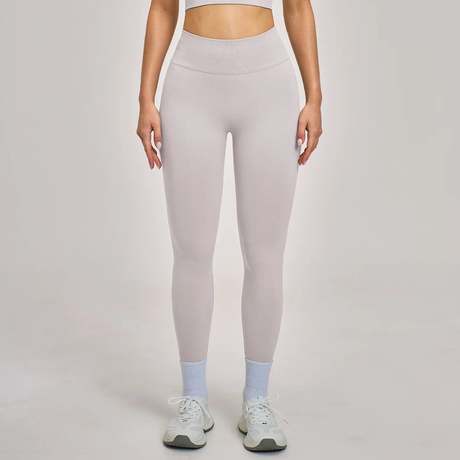 A Scrunch Butt Women Yoga Pants Seamless Sports Leggings High Waist Gym Fitness Tights Quick Drying Workout Pants Qme