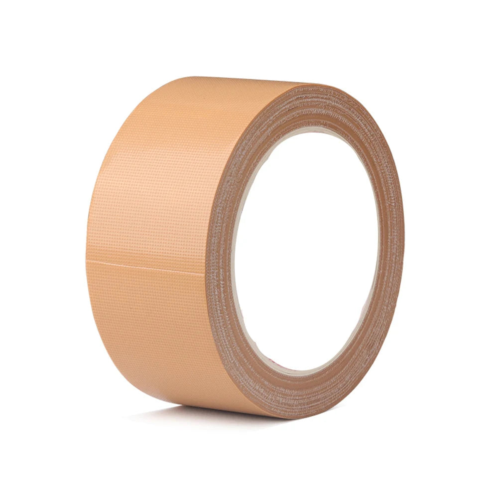 4.8cmx10M Camping Tent Repair Tape Strong Adhesive Waterproof Fabric Tape for Tent Boat RV Covers Awning Umbrella Outdoor Tool Qme Brown