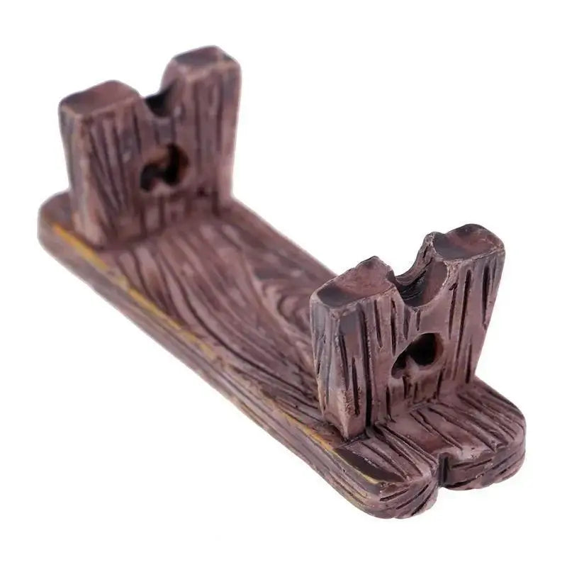 1 Mini Wooden Chair Pendant Moss Micro Landscape Couple Love Resin Qme