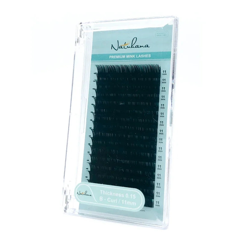NATUHANA Personal False Eyelashes Natural PBT Eyelash Extension Qme