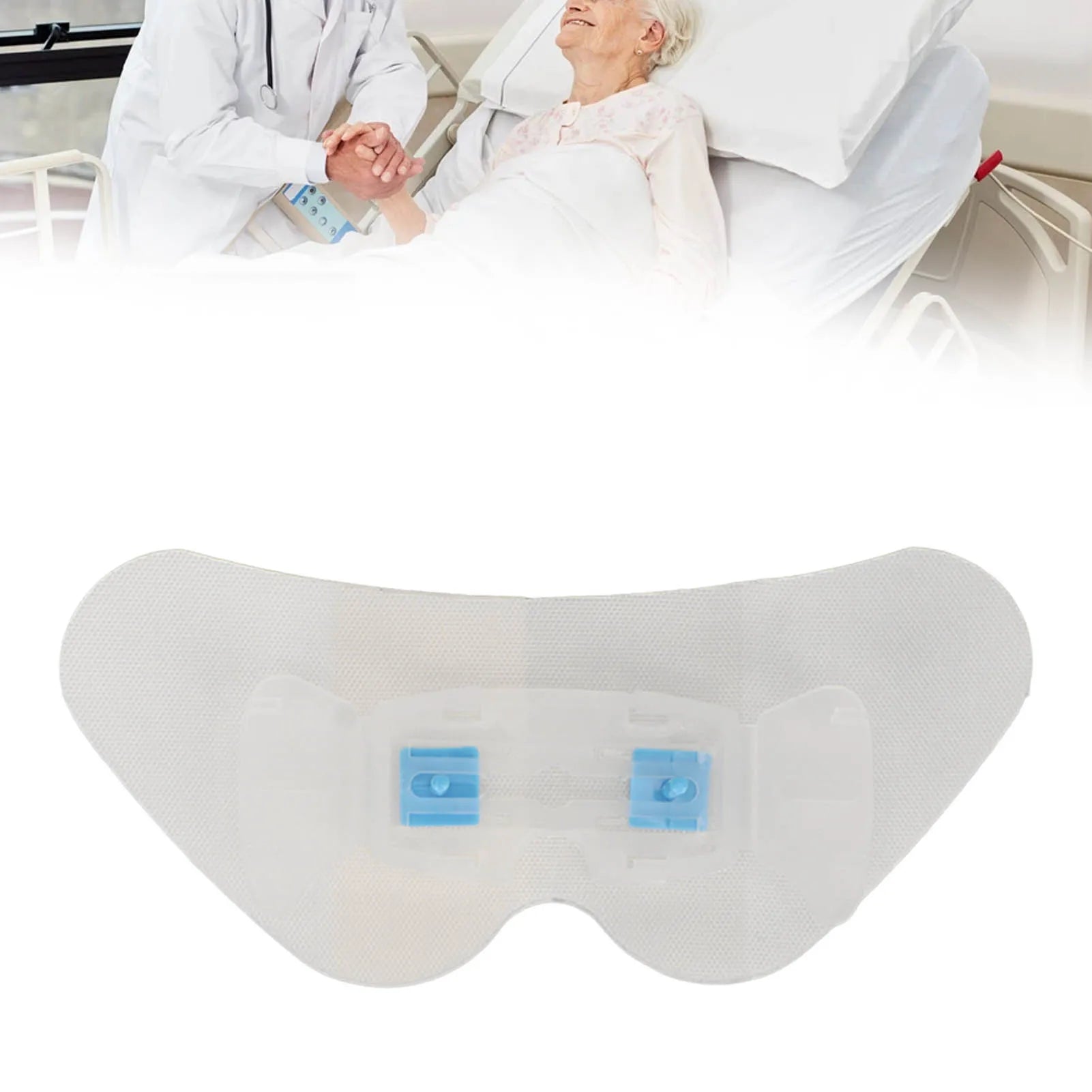 Catheter Holder Sticker Catheter Stabilization Device PU Disposable Butterfly Shape Adhesive Urinary Legband Sticker Qme