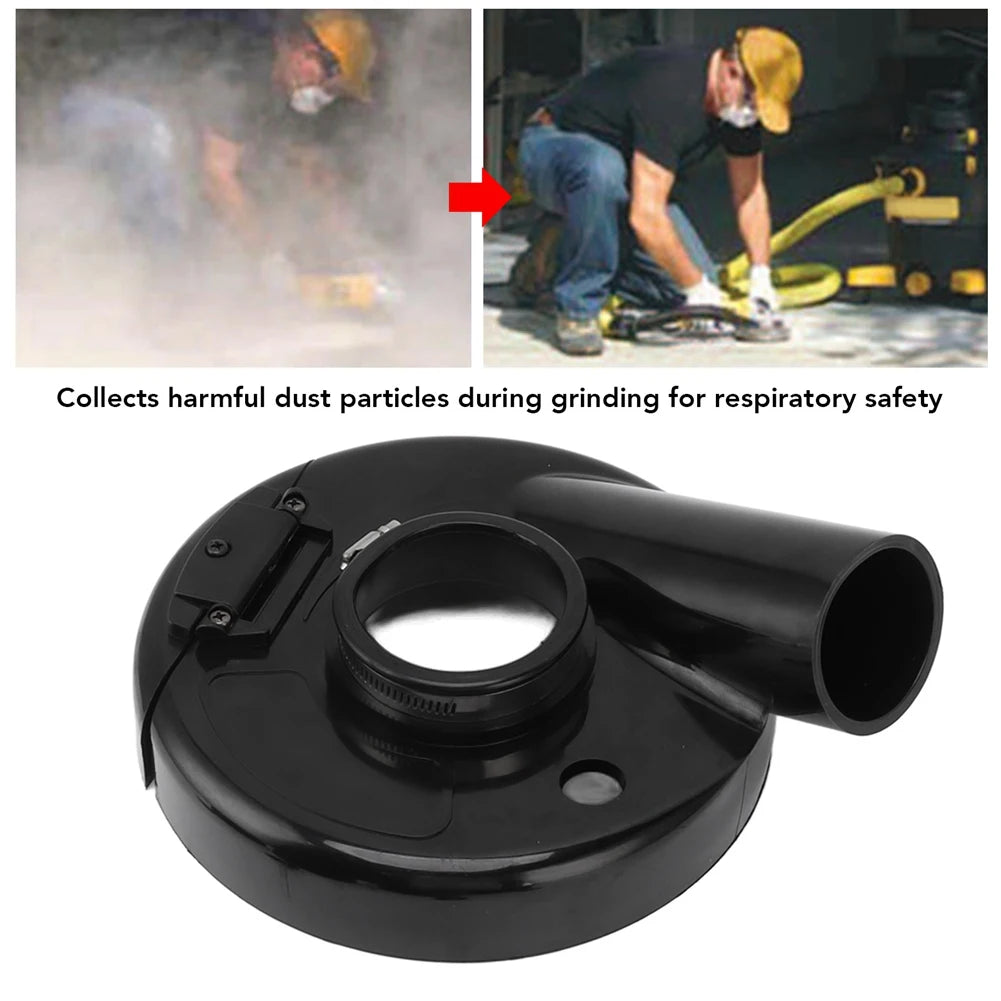 A02F-Angle Grinder Dust Cover For 7In Grinder Elastic Rubber Dust Shroud Guard Qme