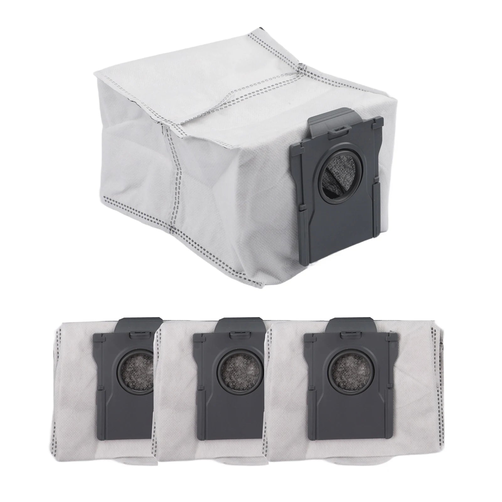 4/10 Pcs Dust Bags For MOVA Z60 Ultra Roller Complete Robot Vacuum Cleaner Mop Dirty Bags Replacement Parts Qme 4 PACK