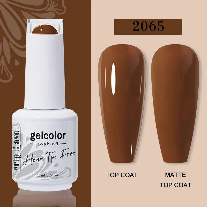 Arte Clavo Red Series Nail Polish Party Colors Gel Varnishes All